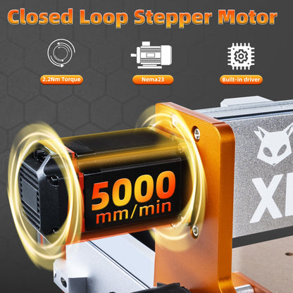 FoxAlien CNC Router Machine XE-PRO with Ball Screws, 400W Spindle 3-Axis Engraving Milling Machine for Wood Aluminum Cutting Upgradable to Linear Rails