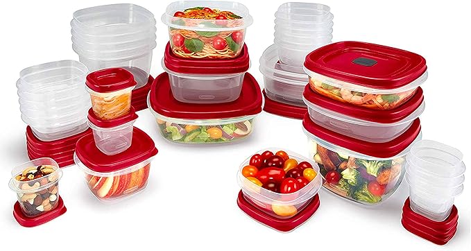 Rubbermaid 60-Piece Food Storage Containers