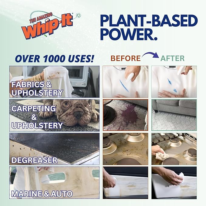 Whip It Cleaner Concentrate, Plant Based Enzyme Cleaner, Cleaning Food