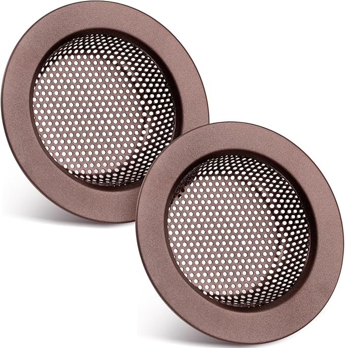 Retisee 2 Pcs Sink Strainer Stainless Steel Kitchen Sink Drain Strainer Basket