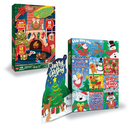 JOYIN 2025 Christmas Advent Calendar, 12 Days Christmas Warm Cotton Socks for Women Adults, Xmas Countdown Calendar with 8 Low Cut & 4 Knee High Socks, Xmas Party Favor Gifts