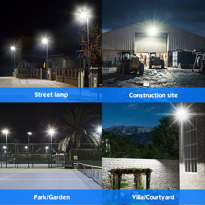 ILLSTAR 300W LED Stadium Lights,45000LM Super Bright LED Flood Light Outdoor for Arena,Backyard, Parking lot etc,100-277V Input,ETL Certification IP66 Waterproof