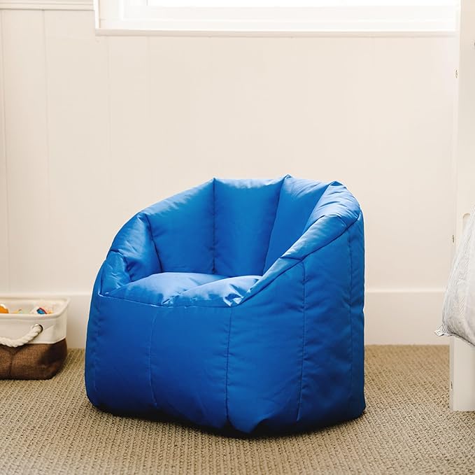 Big Joe Milano Beanbag Chair Kid's Sapphire Smartmax