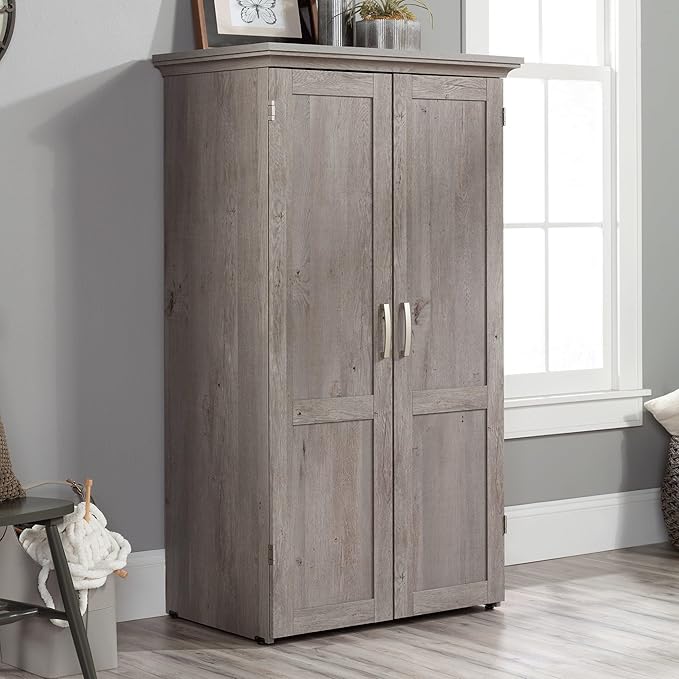 Sauder Miscellaneous Storage Craft & Sewing Armoire, L: 35.112" x W: 21.81" x