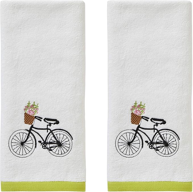SKL Home by Saturday Knight Ltd. Flower Basket Bike Hand Towel