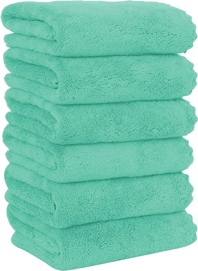 MOONQUEEN 6 Pack Premium Hand Towels