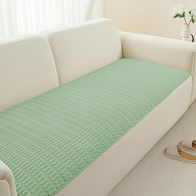 Foxdecor Couch Covers for Sofa, Chaise Cover Sofa Seat Covers, Anti-Slip Dog