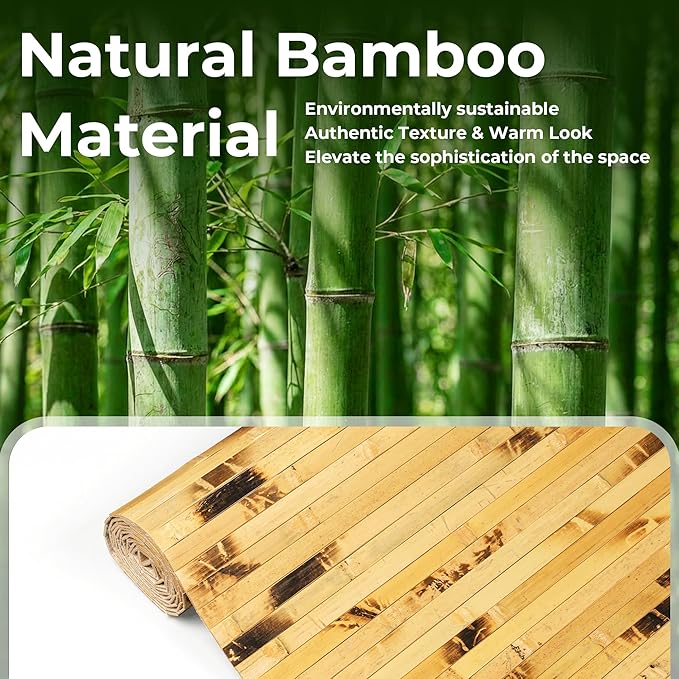 Bamboo Wall Panel, Peel and Stick wall Panels, paneles decorativos para pared