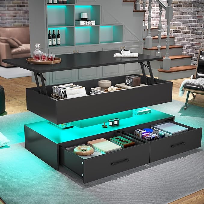 SEDETA 40" Lift Top Coffee Table, Coffee Tables