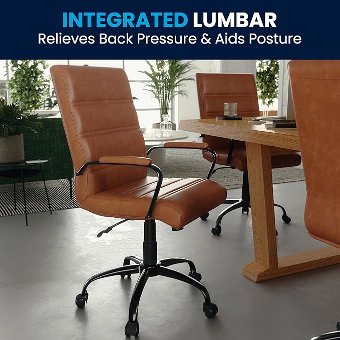 Flash Furniture Whitney Mid-Back Desk Chair