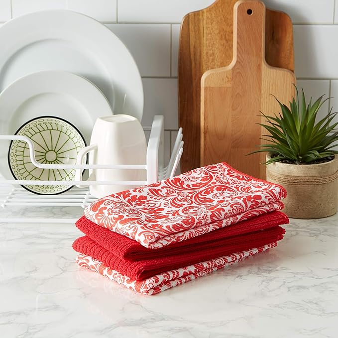 DII Cleaning Collection Multi-Purpose Microfiber, Dishtowel Set