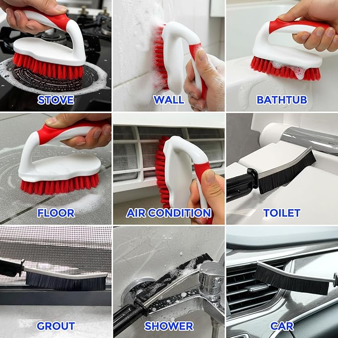 Scrub Brush - 6 Pack, Scrub Brushes