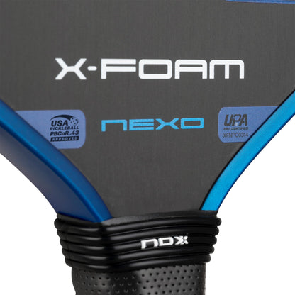 NOX Pickleball Paddle X-Foam Nexo 14mm 2026 | Hybrid Shape Pickle Ball Paddle | USAP Approved Advanced Pickleball Racket | T700 Raw Carbon Face For Elite Spin & Comfort | Gen 4 X-FOAM, Speed & Finesse