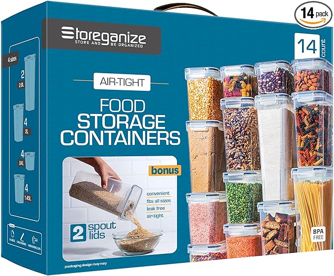 14 PCS Airtight Food Storage Containers