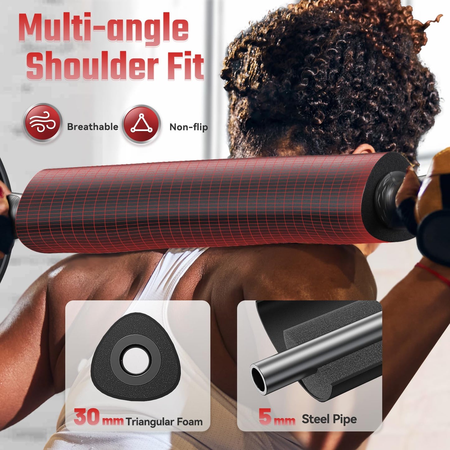 FEIERDUN Adjustable Dumbbells, 20/30/40/45/70/90lbs Free Weight Set with Connector, 5 in1 Dumbbells Set Used as Barbell, Kettlebells, Push up Stand, Weight Plate, Fitness Exercises for Home Gym Suitable Men/Women