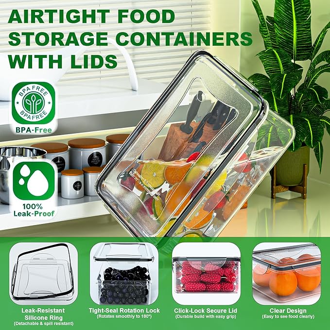 54 Pcs Food Storage Containers