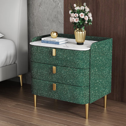 Kitico Green Glitter Contact Paper - 17.7x197 in Glitter Wallpaper - Sparkle Self-Adhesive Decorative Cabinet DIY Decoration for Cabinets, Furniture, Christmas Wall Paper