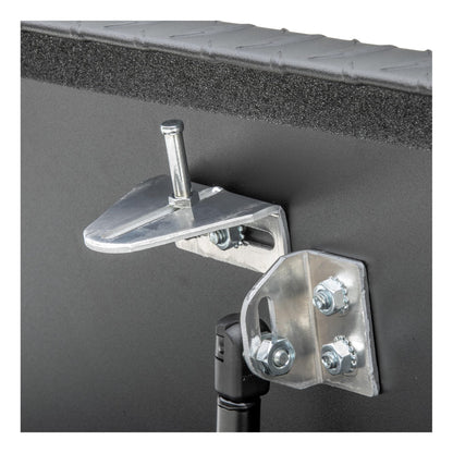 UWS EC10993 33-Inch Matte Black Heavy-Wall Aluminum UTV Side Tool Box for Select Polaris Ranger, RigidCore Lid