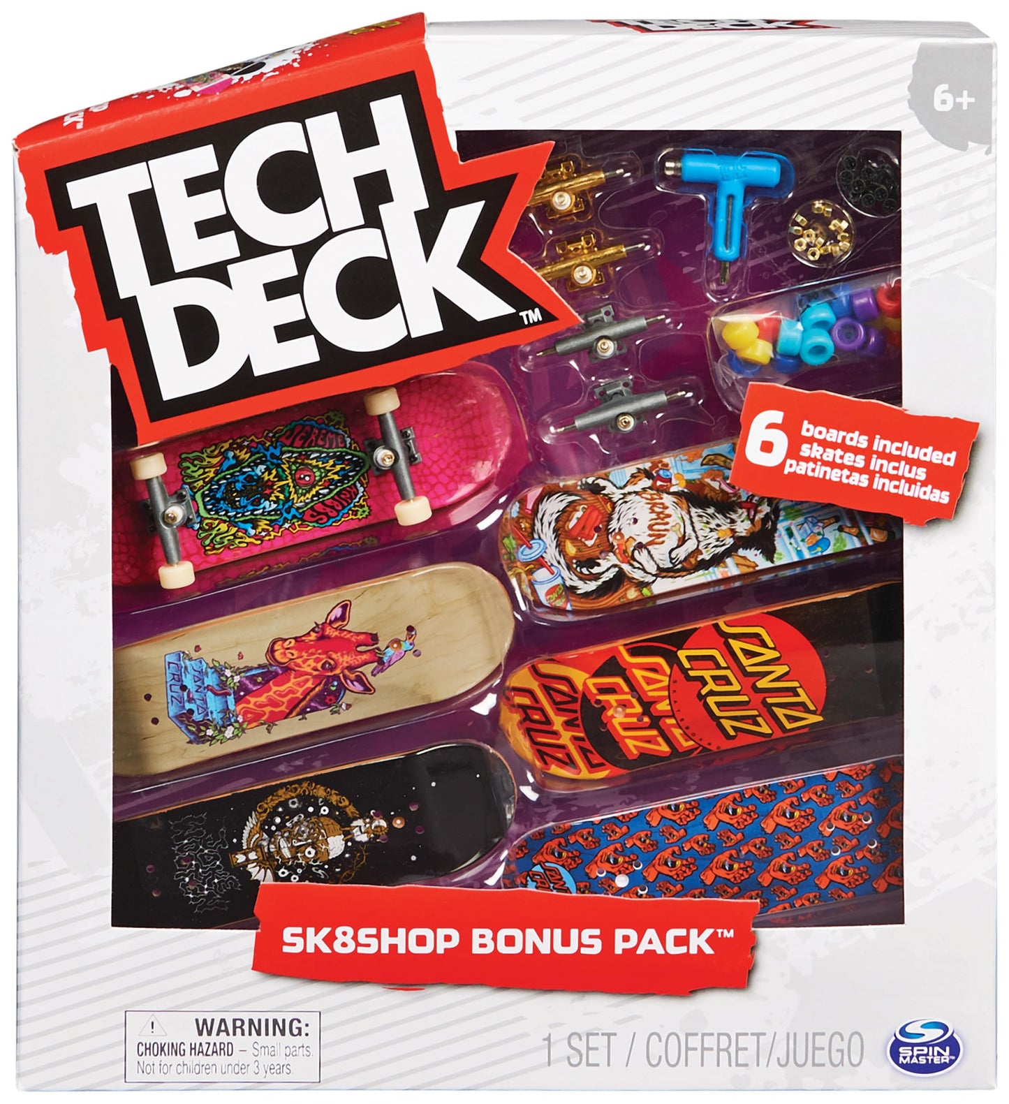 Tech Deck, Sk8shop Bonus Pack, packing may vary (Styles Vary)