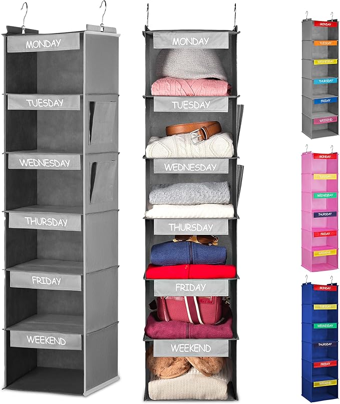 Handy Laundry Hanging Clothes Organizer