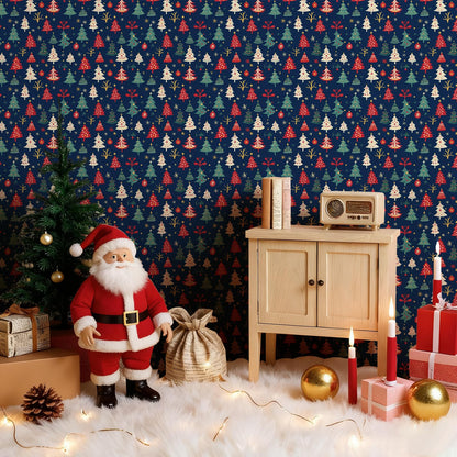 Kitico Peel and Stick Wallpaper – Self Adhesive Wall Paper for Walls, Waterproof Removable Contact Paper Roll for Everyday Home Décor & Christmas Gift Wrap Roll 17.7"x196.8"