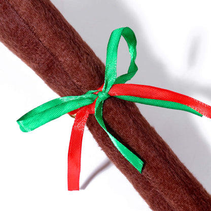 Christmas Car Decorations - Reindeer Antler Kit with Jingle Bells and Red Nose - Vehicle Accessories for Xmas
