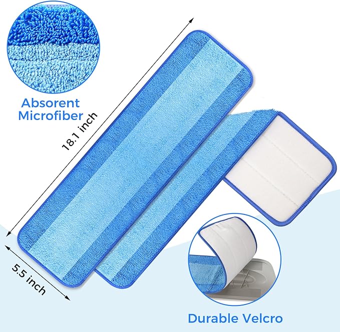 Microfiber Cleaning Pads are Compatible