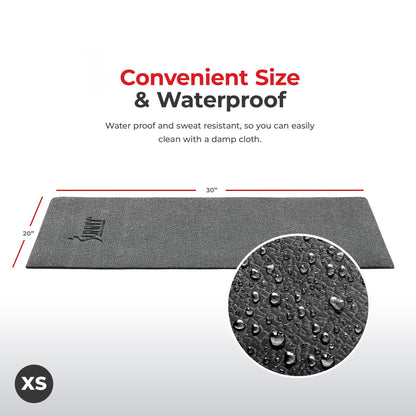 Sunny Health & Fitness Home Gym Mat Floor Protection Non Slip Foam Pad for Treadmill, Bike, Elliptical, Workout, Fitness & Exercise Equipment - Available in 4 Size Options