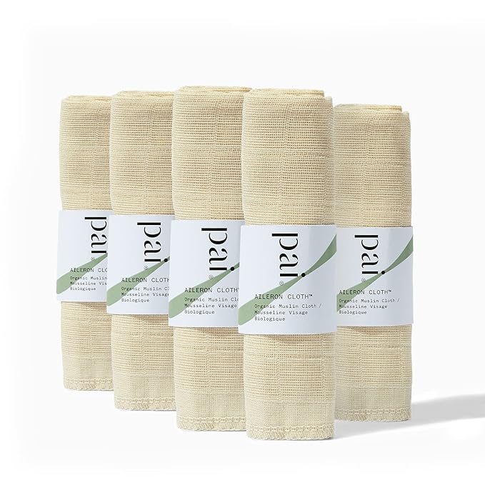 Pai Skincare - The Aileron Exfoliating Organic Muslin Cloth | Natural,
