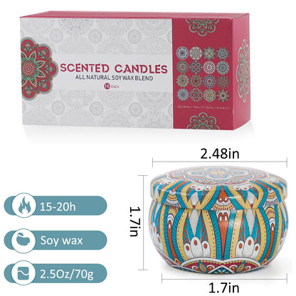 16 Pack Scented Candles Gifts Set for Women, 40 OZ Long Lasting Lavender Scented Candles, Suitable as Gifts for Family Friends