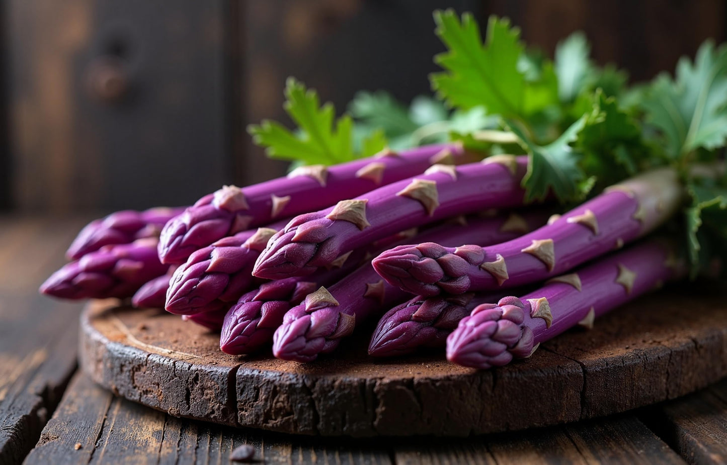 15 Purple Passion Live Asparagus 2yr. Crowns to Grow - Bare Root Perennial Vegetable Plants
