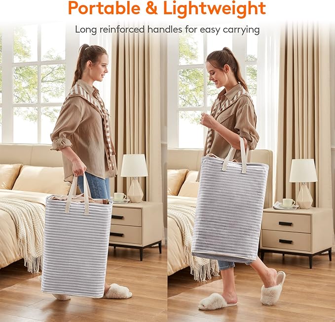 Lifewit 2 Pack Laundry Basket 80L Each