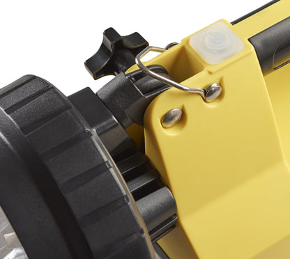 Streamlight 45871 E-Spot LiteBox 1150-Lumen 110000 Candela Rechargeable Spot Beam Lantern with AC/DC Charging, Heavy Duty Shoulder Strap, and Mounting Rack, Yellow