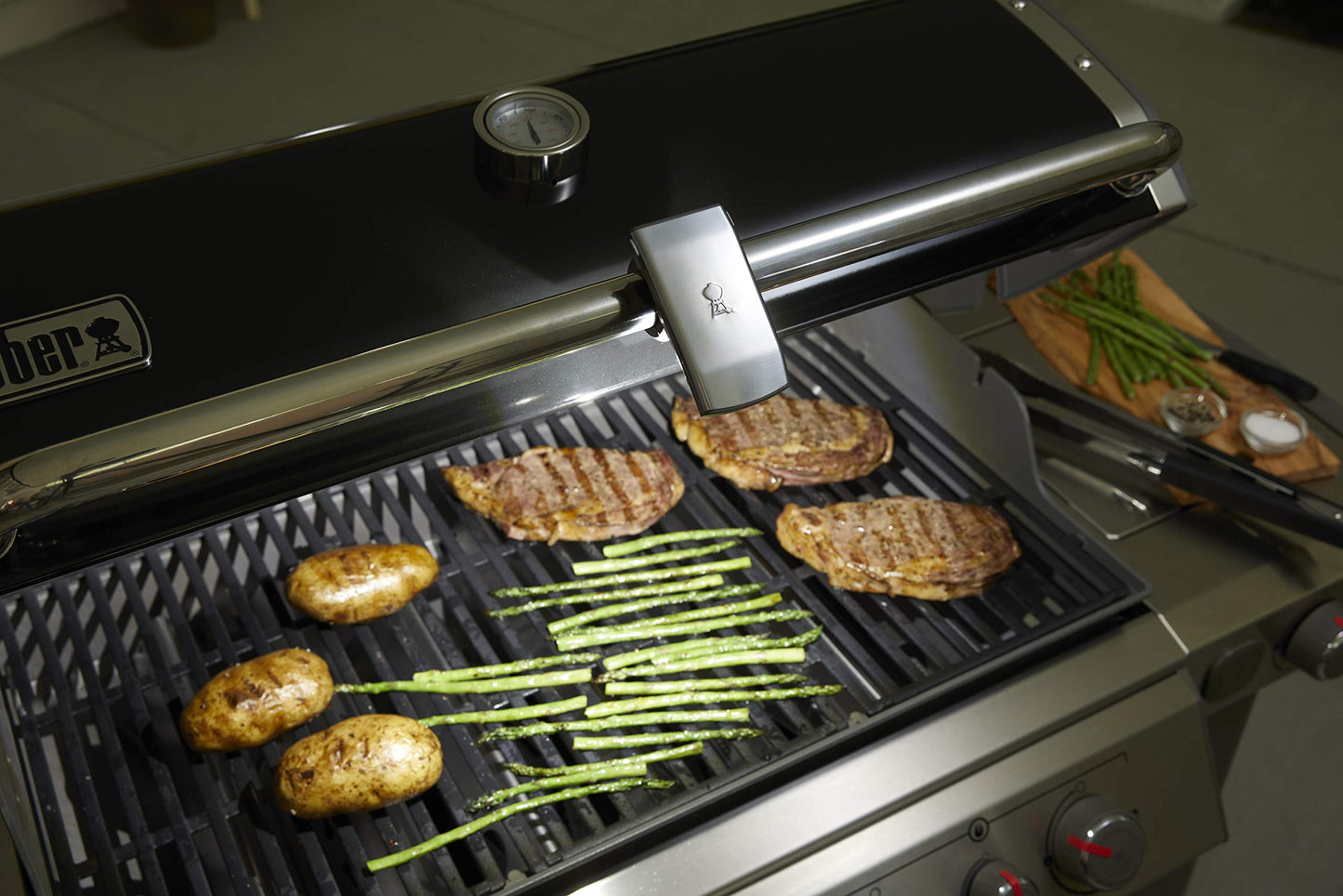 Weber 7661 Handle Grill 'N Go Light, Grey