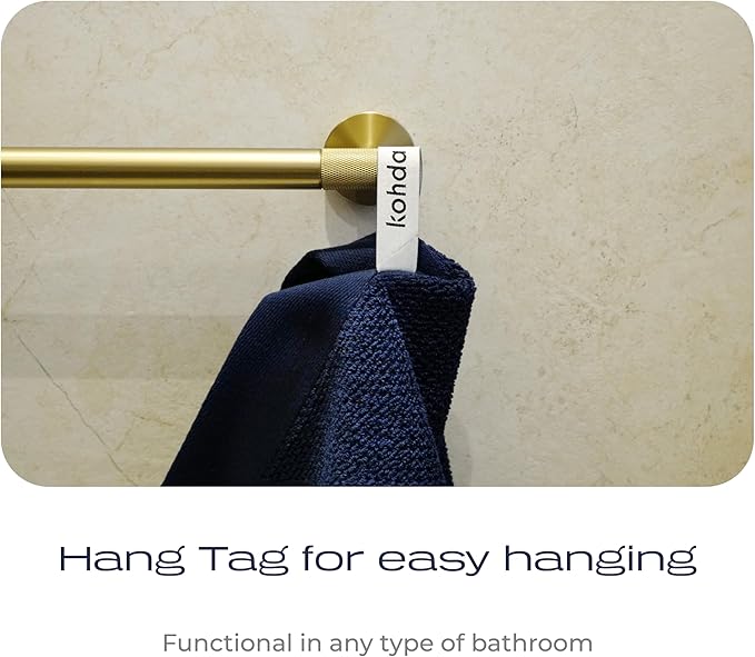Luxury Silver-Infused Navy Blue Hand Towel Set of 2, 23.6"x17.7"