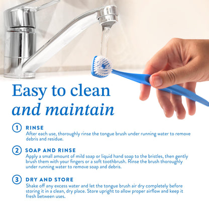 Mouthology Tongue Scraper for Adults (2 Pack), Reduce Bad Breath, Metal Tongue Scraper, Tongue Cleaner, Tongue Scraper, Stainless Steel Tongue Scraper, Tongue Cleaner for Adults, Tongue Scrubber