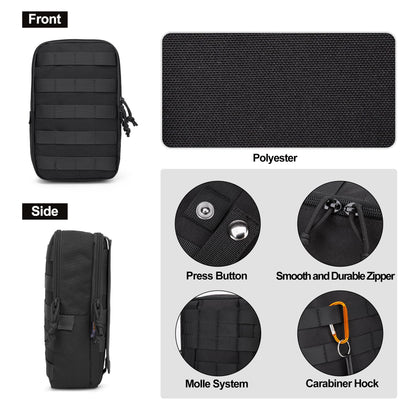 Mardingtop 70L Hiking Backpack+ Molle Tactical Utility Pouch