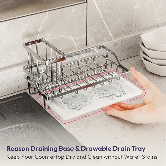 SWTYMIKI Multifunctional Kitchen Sink Caddy
