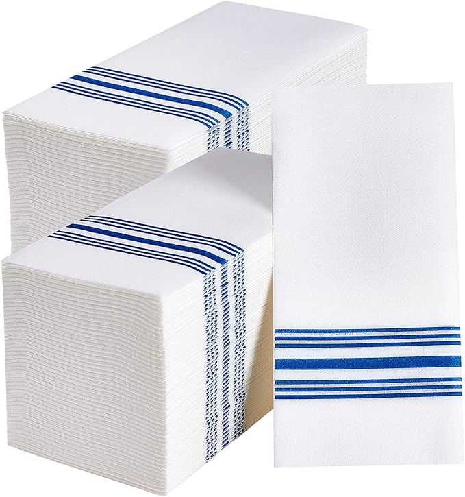 Vplus 300 PACK Guest Towels Disposable Bathroom, Decorative Bathroom Napkins