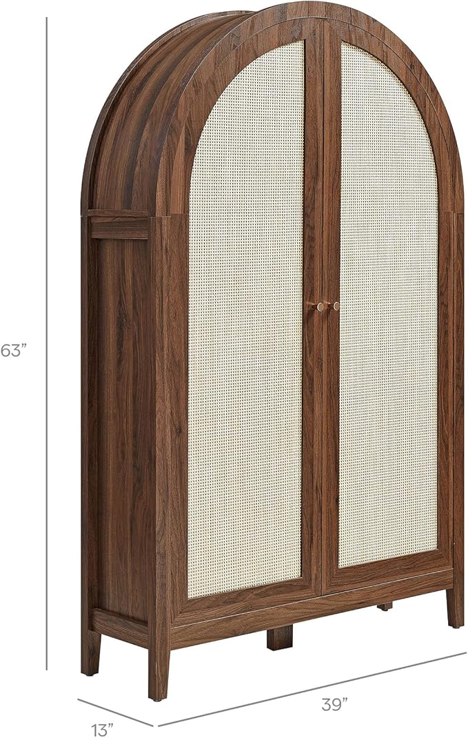 Modway Calista 63 Inch Arched Storage Cabinet
