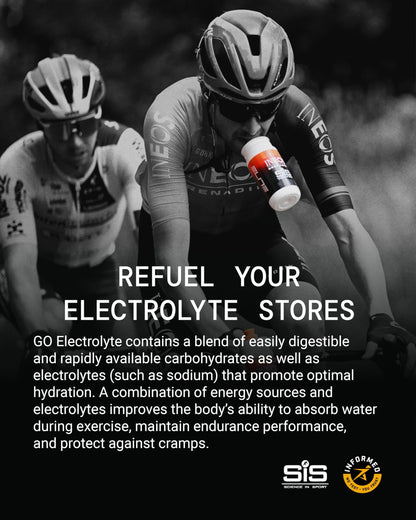 Science In Sport GO Electrolyte Powder Energy Drinks, High Carbohydrates and Sodium, Lemon and Lime Flavour, 40 Servings Per 1.6kg