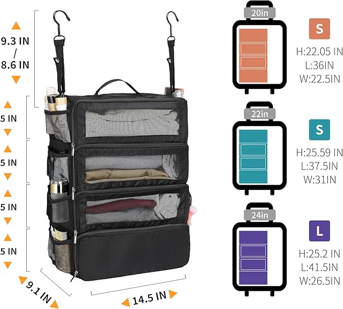 Suitcase Organizer Travel Bags Organizer