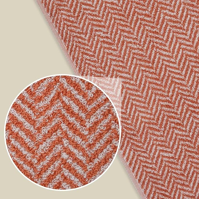 Cleanbear Coral Hand Towels for Bathroom