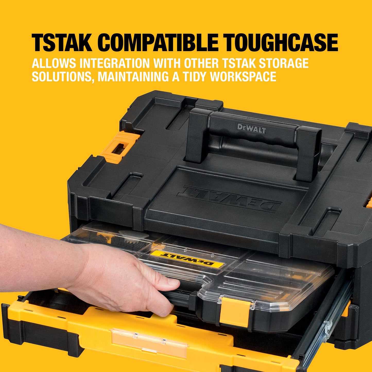 DEWALT High Performance Drill Drive Set (100 pc.), Fits Tstak IV Drawer, DT71569-QZ