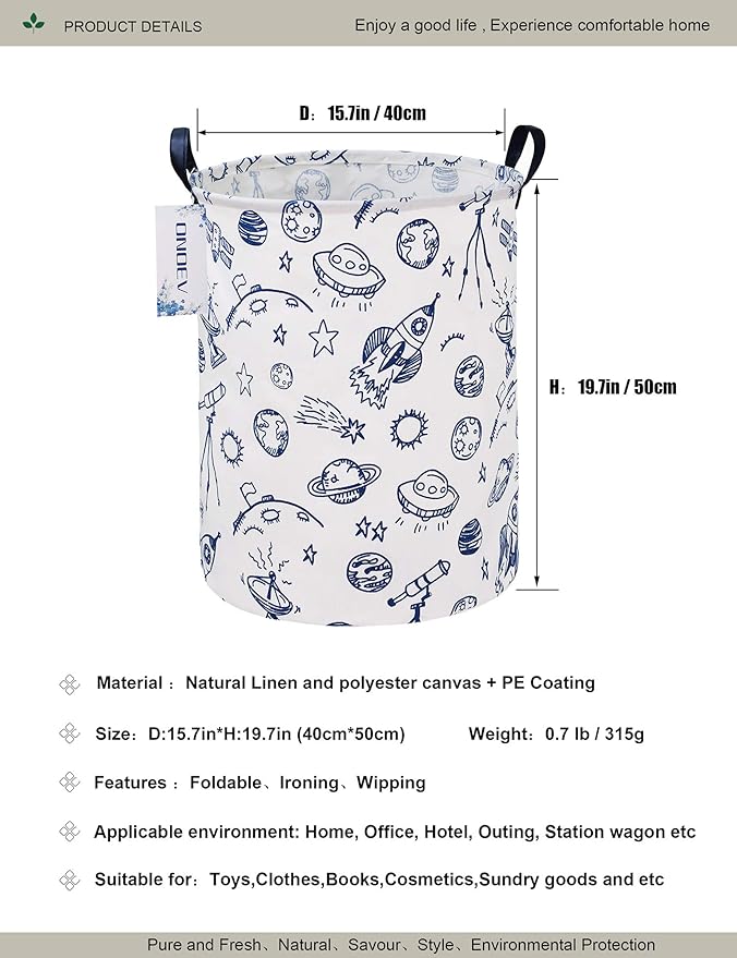 Round waterproof laundry basket、foldable storage basket、laundry Hampers