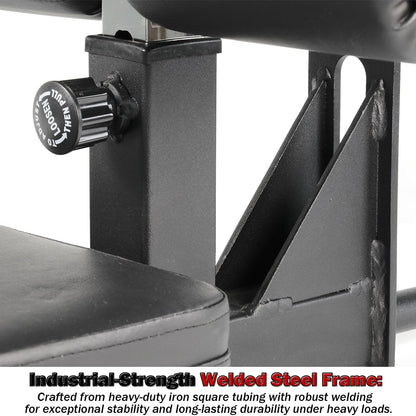 LAT Pull Seat - Adjustable Pull Down Seat Attachment -Converts Machine into LAT Pulldown Station