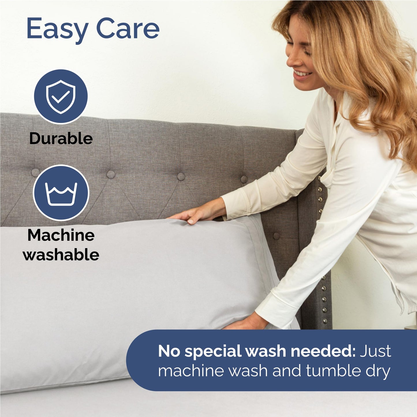 Full Size 4 Piece Sheet Set - Comfy Breathable & Cooling Sheets - Hotel Luxury Bed Sheets for Women & Men - Deep Pockets, Easy-Fit, Soft and Wrinkle Free Sheets - French Grey Oeko-Tex Bed Sheet Set