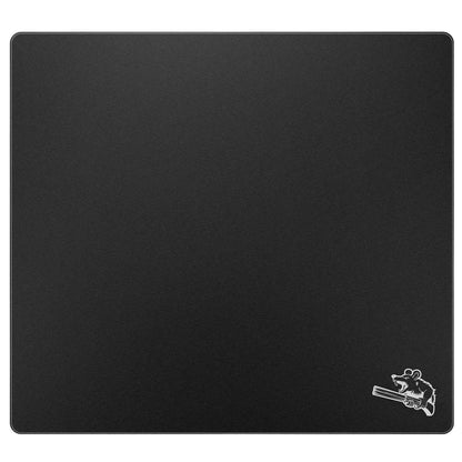SIROOLAC Glass Gaming Mouse Pad 400mm x 500mm FPS Game Special Tempered Glass Durable 3mm Thickness Accurately and Quickly Shoot Opponents (400mm x 500mm, Black)