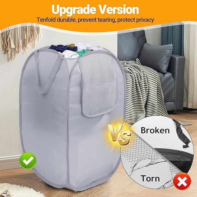 Sturdy Collapsible Laundry Baskets