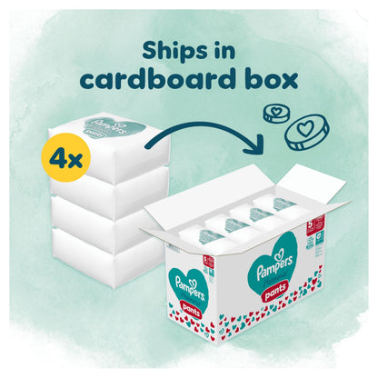 Pampers Harmonie Nappy Pants Size 5, 144 Nappies, 12kg-17kg, Monthly Pack, Gentle Skin Protection and 360° Comfort Fit